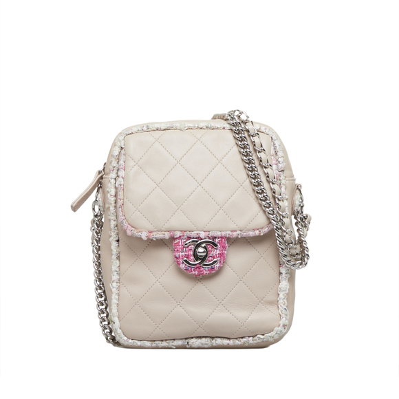 Pre-Loved Chanel Elegant Tweed Crossbody - Picture 1 of 12